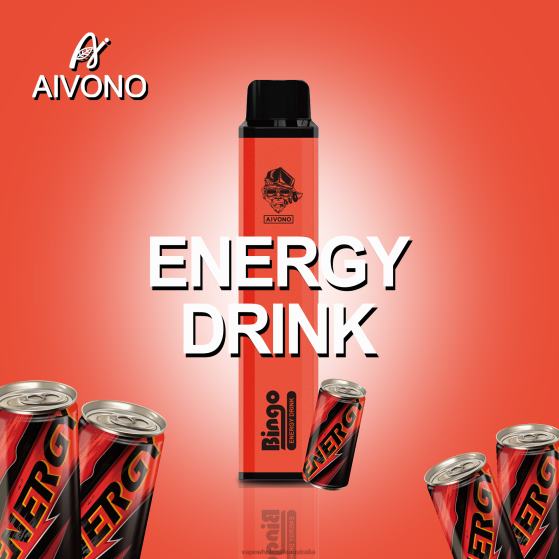 Vape Wholesale Global - Aivono AIM BINGO 4000 Energy Drink D24H0141