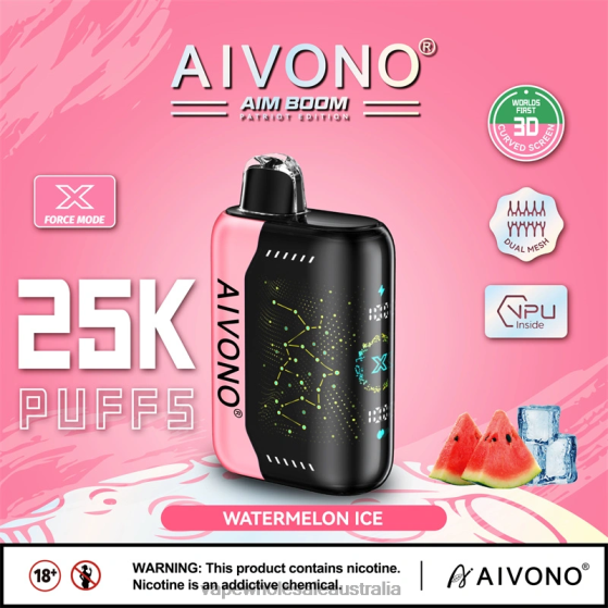 E Cigarette Wholesale - Aivono AIM BOOM 25000 Watermelon Ice D24H0353