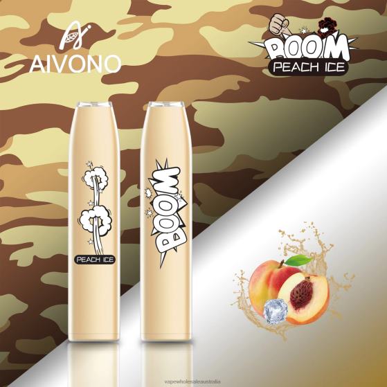 Vape Wholesale Melbourne - Aivono AIM BOOM 600 Peach Ice D24H0362