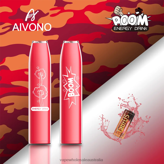 Vaping Supplies Australia - Aivono AIM BOOM 600 Energy Drink D24H0358