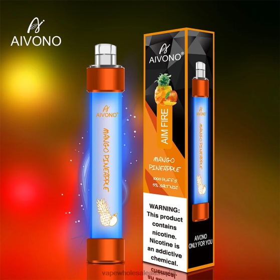 Vape Wholesale Global - Aivono AIM FIRE 1000 Mango Pineapple D24H0331