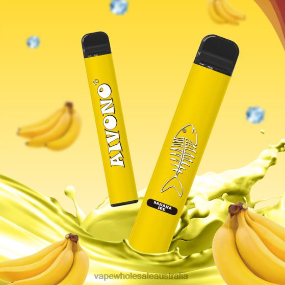 E Cig Wholesale - Aivono AIM FISHBONE 600 Banana Ice D24H0276