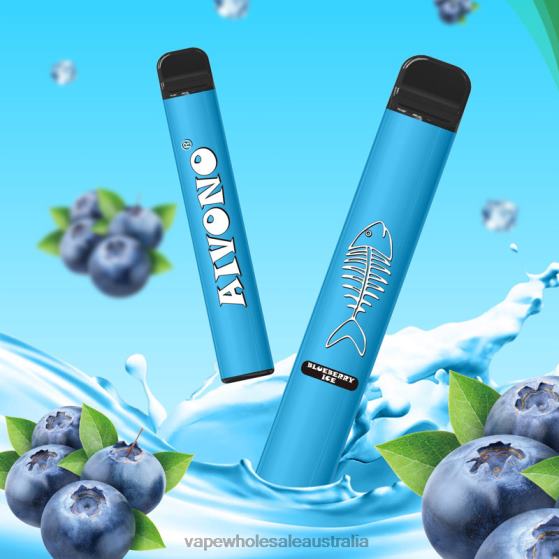 Electronic Cigarette Wholesale - Aivono AIM FISHBONE 600 Blueberry Ice D24H0279