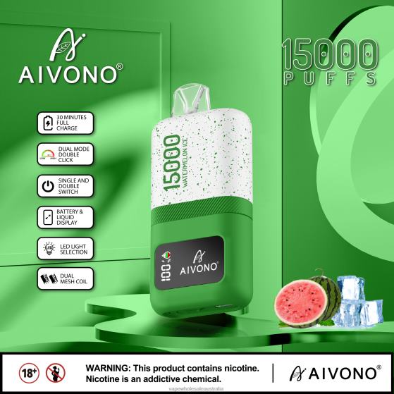 Electronic Cigarette Wholesale - Aivono AIM magic 15000 Watermelon Ice D24H070