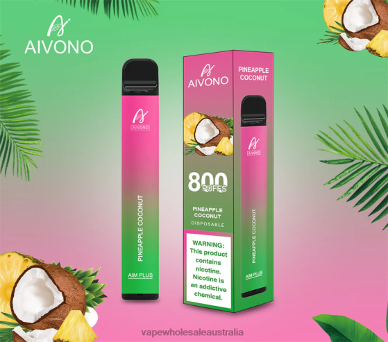 E Cig Wholesale - Aivono AIM PLUS 800 Pineapple Coconat D24H0200