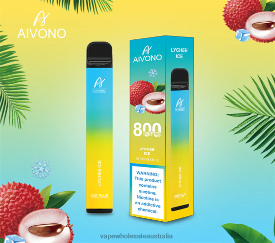 E Cigarette Wholesale - Aivono AIM PLUS 800 Lychee Ice D24H0182