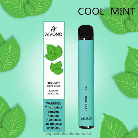 Vape Wholesale Aus - Aivono AIM PLUS 800 Cool Mint D24H0177