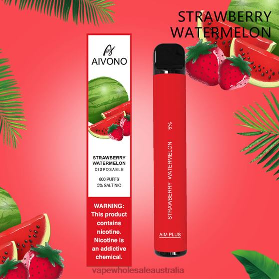 Vape Wholesale Aus - Aivono AIM PLUS 800 Strawberry Watermelon D24H0196