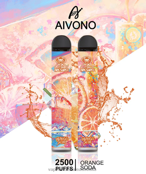 E Cig Wholesale - Aivono AIM SNAKE 2500 Orange Soda D24H0314