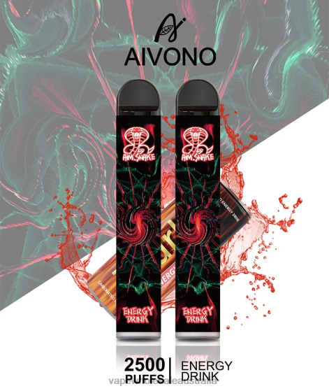 Vape Wholesale Melbourne - Aivono AIM SNAKE 2500 Energy Drink D24H0305