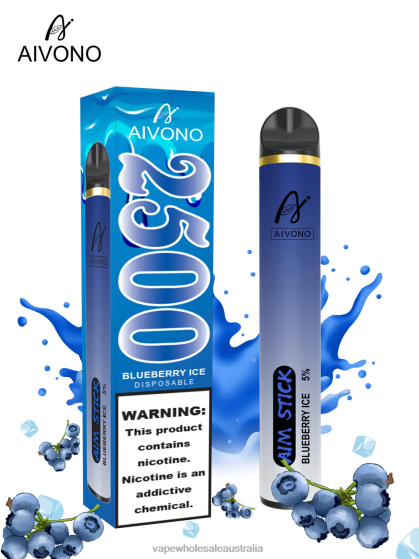 Vaping Supplies Amazon - Aivono AIM STICK 2500 Blueberry Ice D24H0152