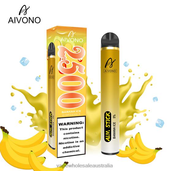 Vaping Supplies Online - Aivono AIM STICK 2500 Banana Ice D24H0151