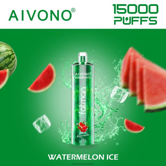 E Cigarettes Wholesale Suppliers - Aivono FATMAN 15000 Watermelon Ice D24H012