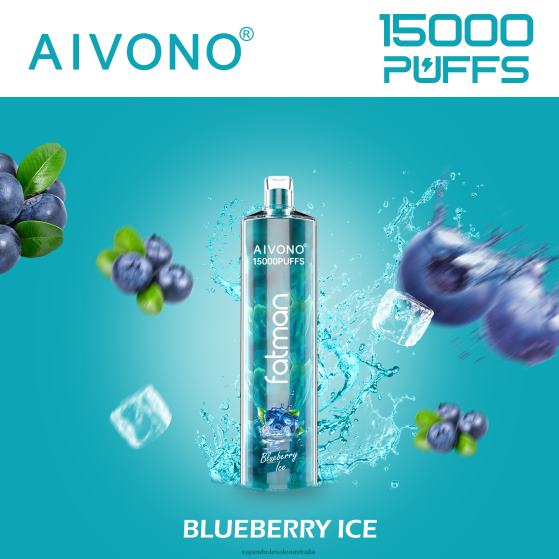 Electronic Cigarette Wholesale Supplier - Aivono FATMAN 15000 Blueberry Ice D24H014