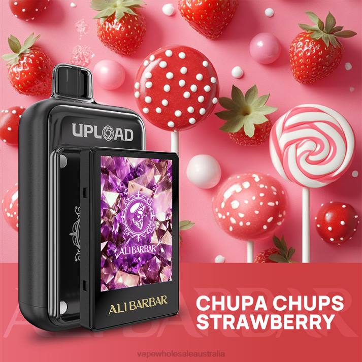 Vape Wholesale Australia - XRZB21 Alibarbar Upload Chupa chups strawberry