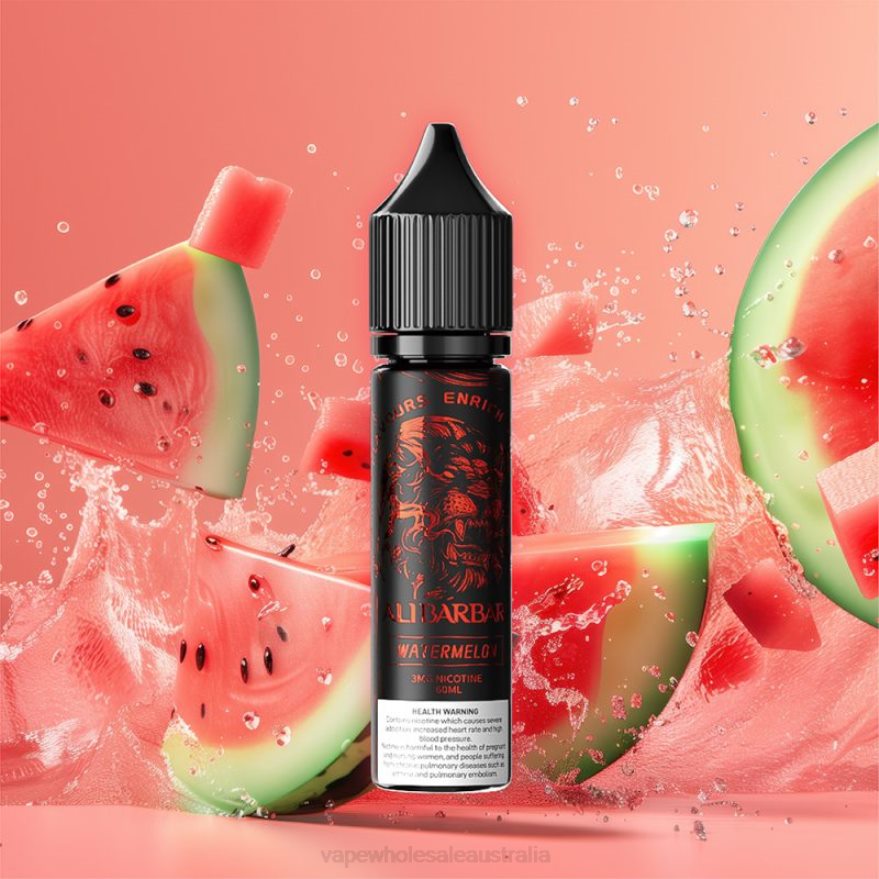 Vaping Supplies Australia - Alibarbar Hookah Onyx Watermelon BZ4LD492