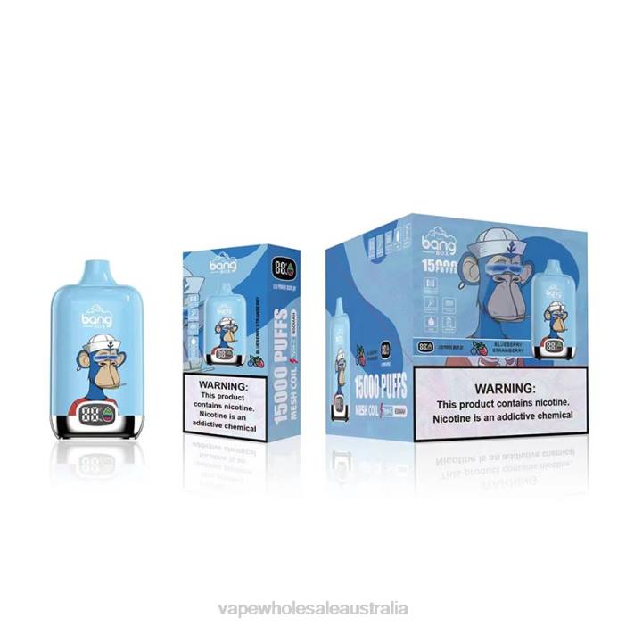 Blueberry Strawberry - vape wholesale distributor 4DF0R132 Bang Box 15000