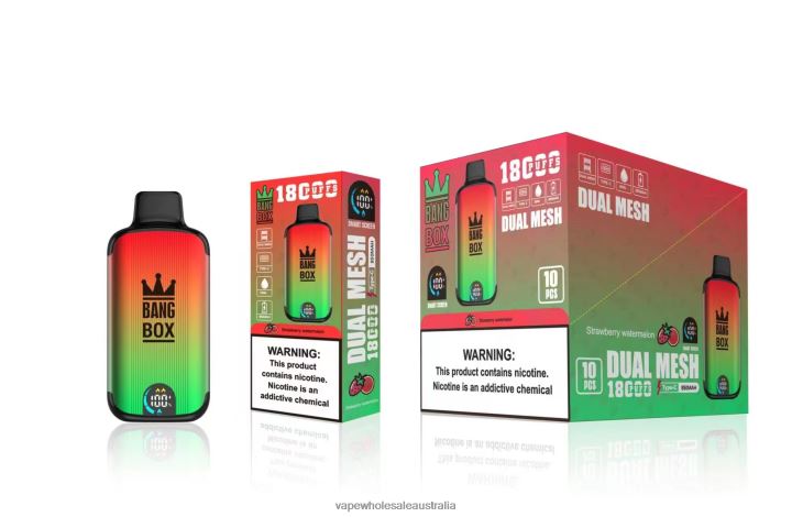 Electronic Cigarette Wholesale - Bang Box 18000 puffs Strawberry Watermelon 608HD88