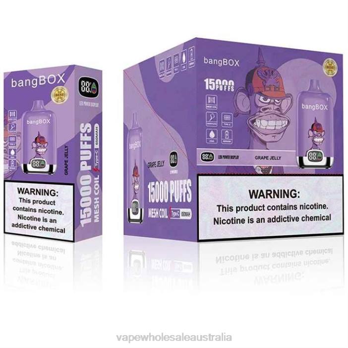 Grape Jelly - vape wholesale distributor 4DF0R142 Bang Box 15000