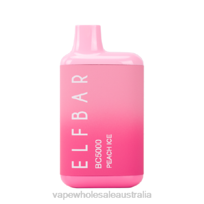 Peach Ice - vape wholesale Melbourne 4DF0R303 ELFBAR BC5000