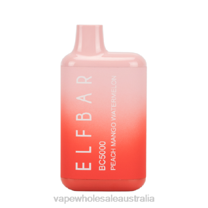 Peach Mango Watermelon - vape wholesale Australia 4DF0R304 ELFBAR BC5000