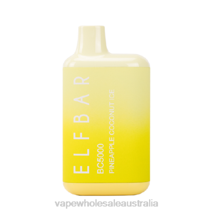 Pineapple Coconut Ice - vape wholesale Sydney 4DF0R305 ELFBAR BC5000