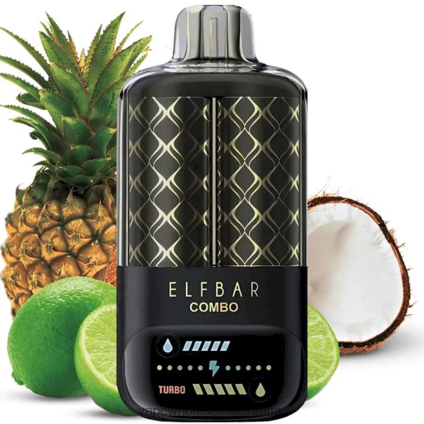 Vape Wholesale Supplier - Lime & Pineapple Elf Bar Combo 25000 0R8P465