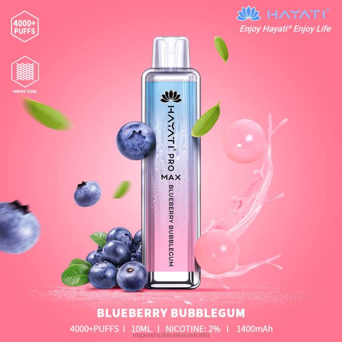 Blueberry Bubblegum - e cig wholesale 4DF0R191 Hayati Pro Max 4000