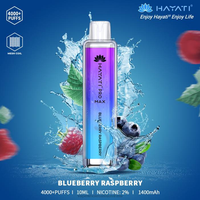 Blueberry Raspberry - vape wholesale Melbourne 4DF0R153 Hayati Pro Max 4000