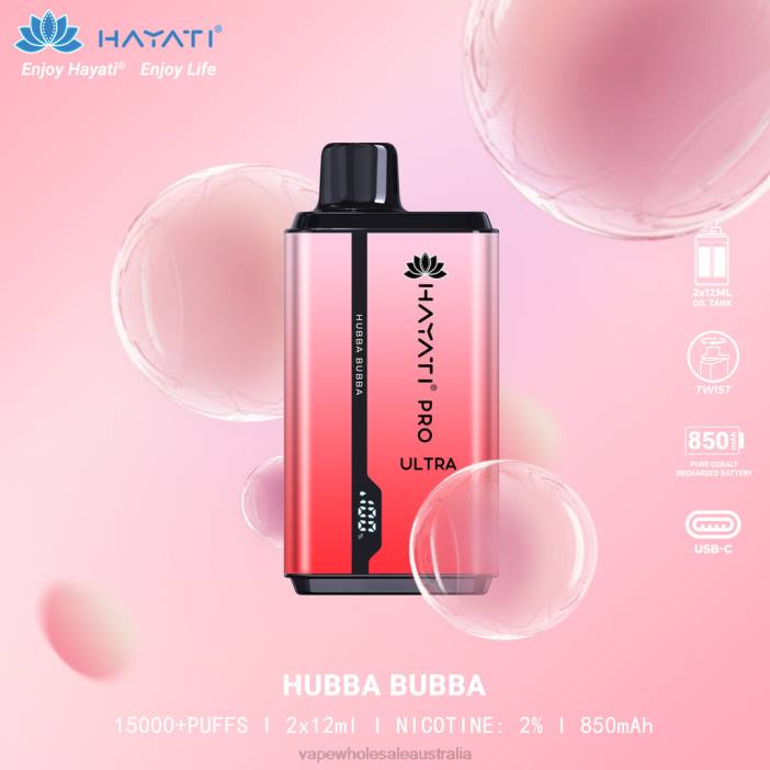 Hubba Bubba - vape wholesale supplier 4DF0R206 Hayati Pro Ultra