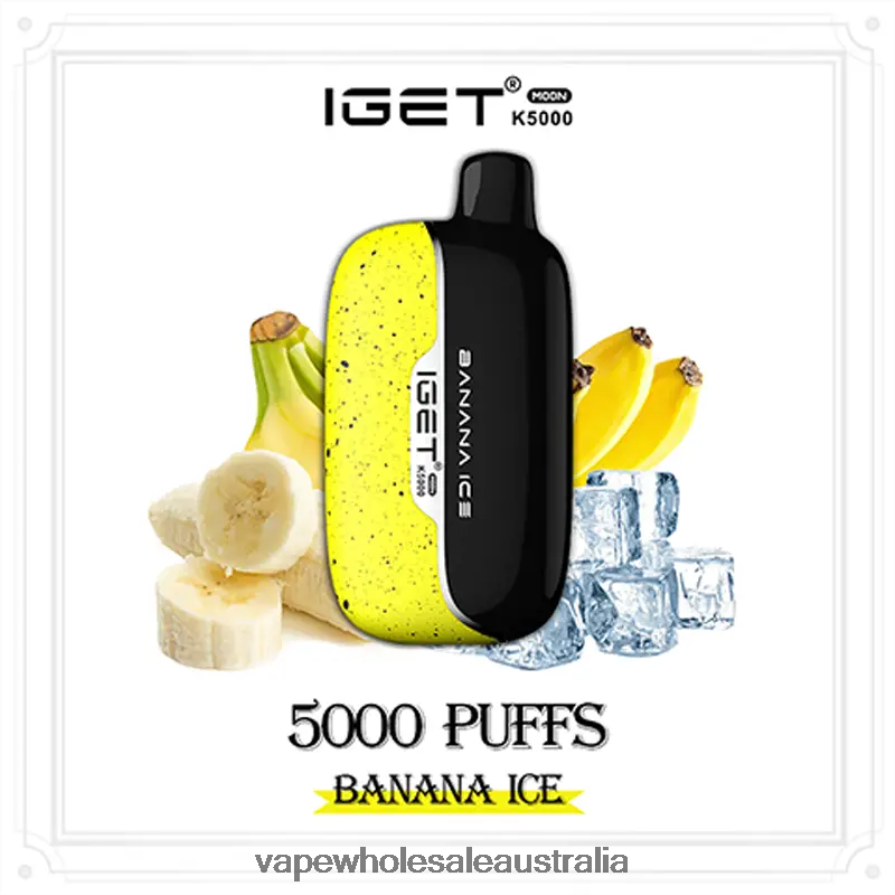 E Cigarette Wholesale - IGET Moon K5000 Banana Ice B6884B11