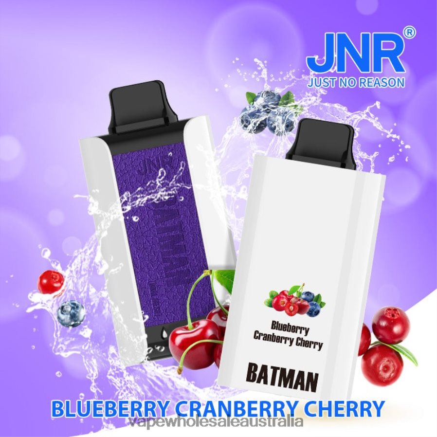 Vape Wholesale Aus - JNR BATMAN 11000 Blueberry Cranberry Cherry 22T0D417