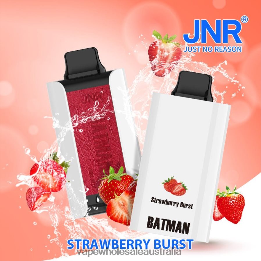 Vape Wholesale Australia - JNR BATMAN 11000 Strawberry Burst 22T0D413