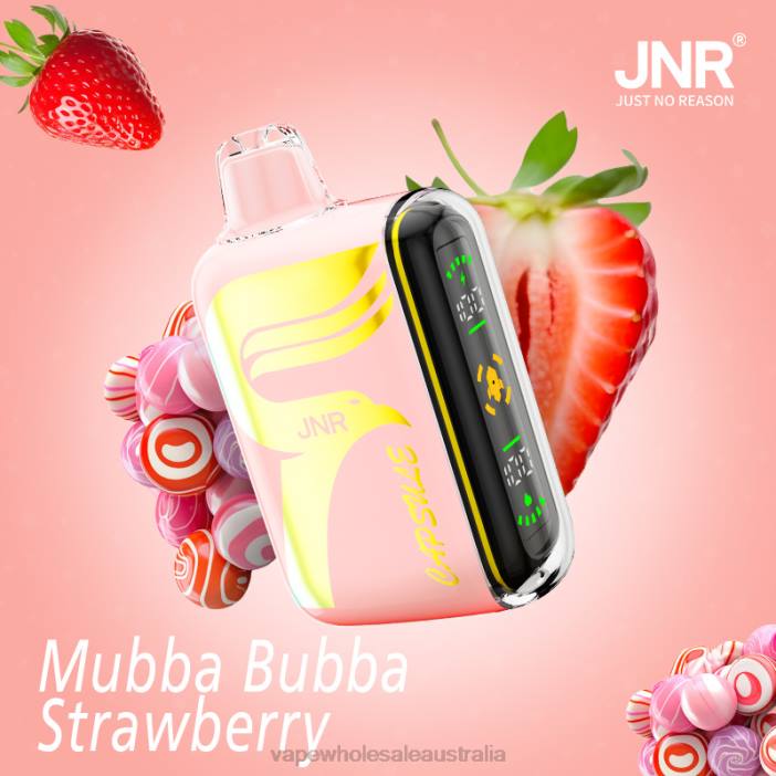 Mubba-Bubba-Strawberry - vape wholesale aus 4DF0R607 JNR CAPSULE