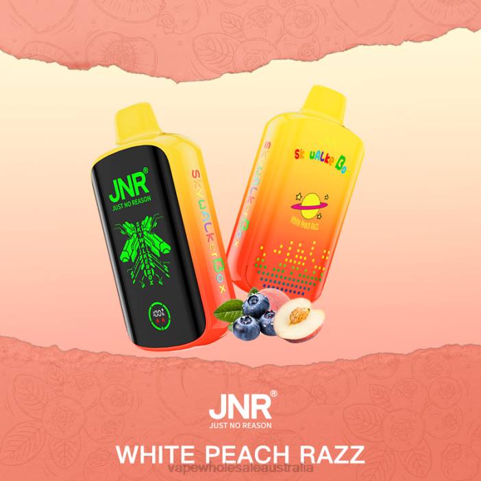 White Peach Razz - vape wholesale supplier 4DF0R596 JNR SKYWALKER BOX