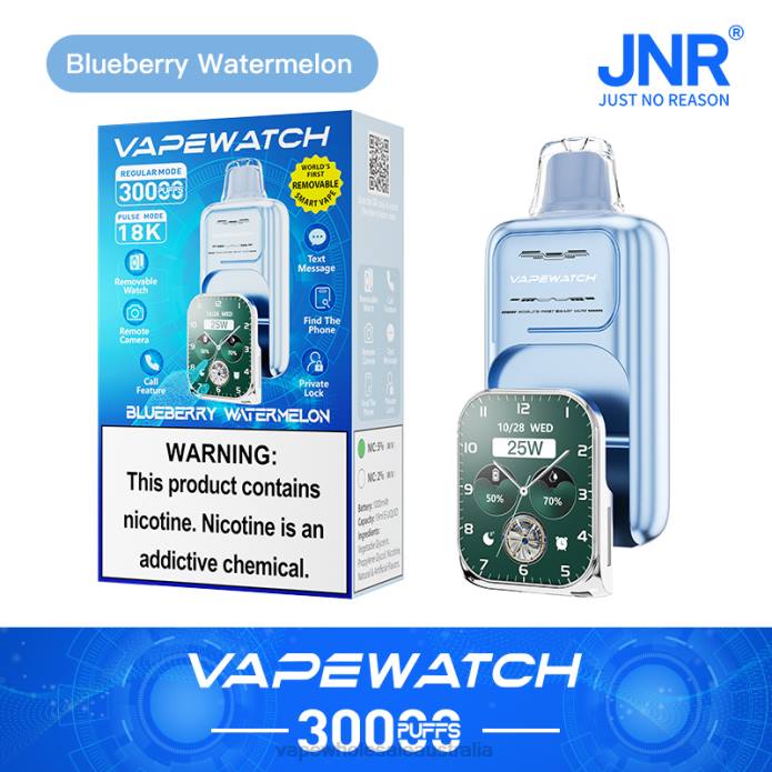 JNR Vape Watch - vape wholesale Australia Blueberry Watermelon 0ZJ8T4