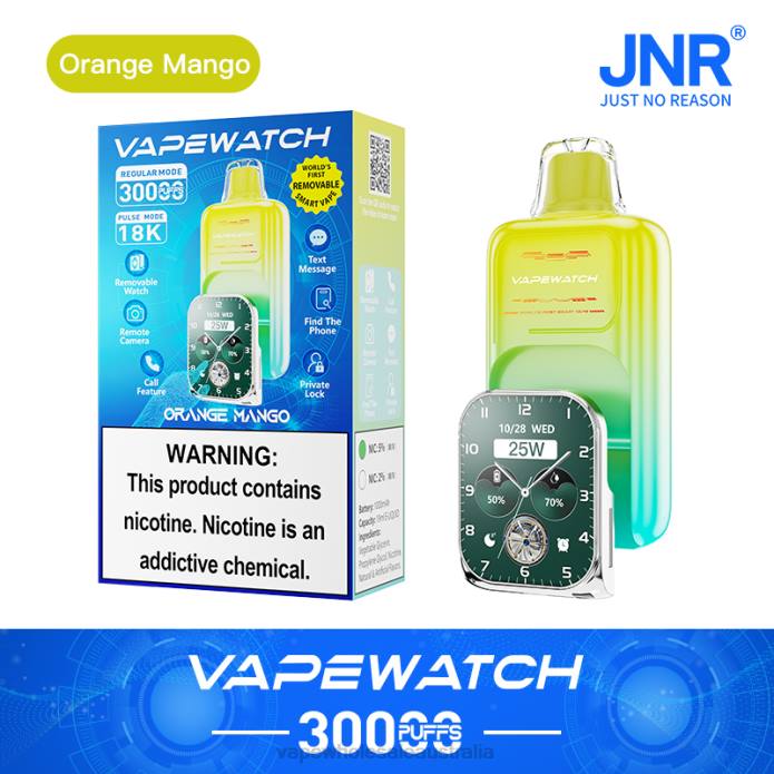 JNR Vape Watch - vape wholesale distributor Orange Mango 0ZJ8T2