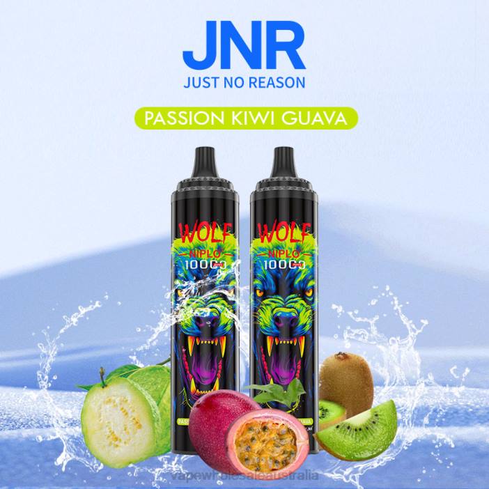 Passion Kiwi Guava - vape wholesale aus 4DF0R767 JNR WOLF NIPLO