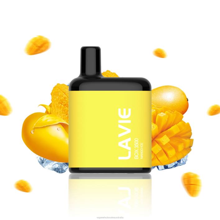 Vaping Supplies Online - Mango Ice LAVIE BOX 3500 Puffs 8L8X208