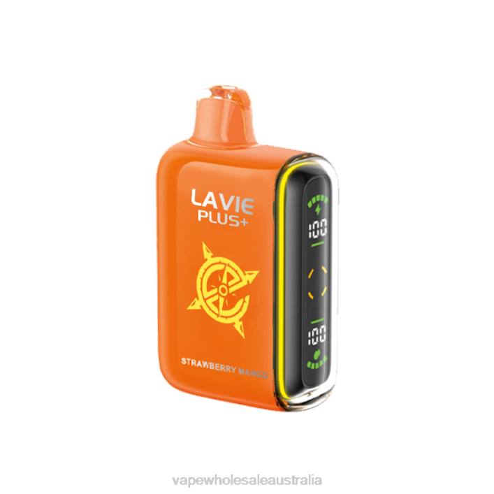 Vape Wholesale Australia - Strawberry Mango LAVIE PLUS 15000 Puffs 8L8X97