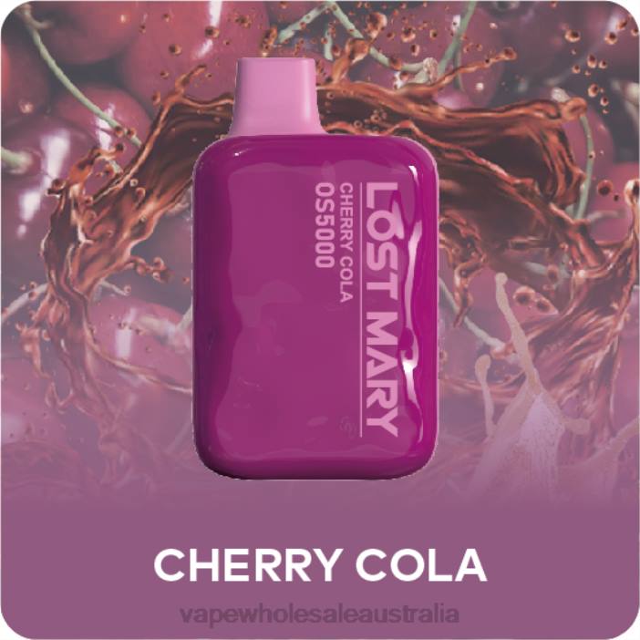 Cherry Cola - vape wholesale global 4DF0R488 LOST MARY OS5000