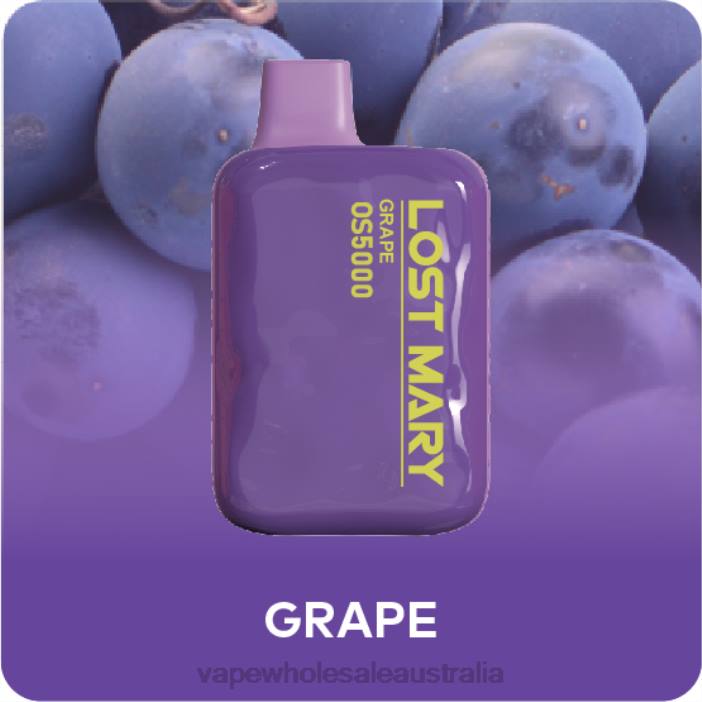 Grape - e cig wholesale 4DF0R491 LOST MARY OS5000