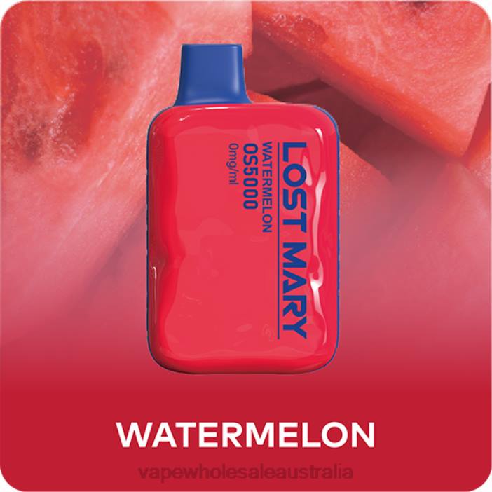 Watermelon - vape wholesale Sydney 4DF0R505 LOST MARY OS5000 0mg/ml