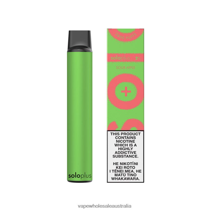 E Cigarette Wholesale - Solo Plus Disposable Vape Sour Apple 4BT8JZ30