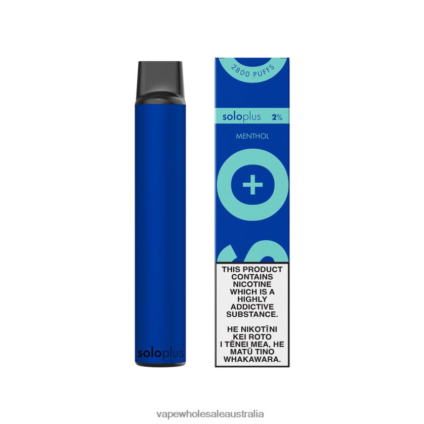 Electronic Cigarette Wholesale - Solo Plus Disposable Vape Menthol 4BT8JZ32