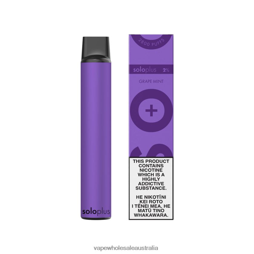 Vape Wholesale Global - Solo Plus Disposable Vape Grape Mint 4BT8JZ27