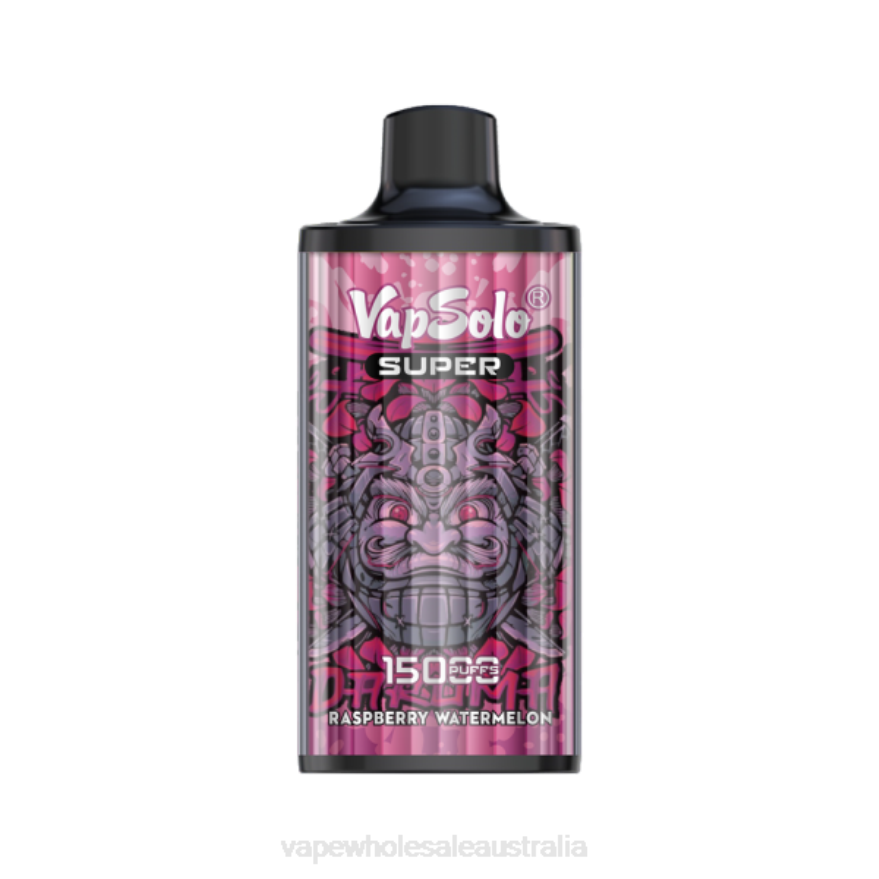 Vaping Supplies Online - Vapsolo SUPER Disposable Vape Raspberry Watermelon BZ4LD4113