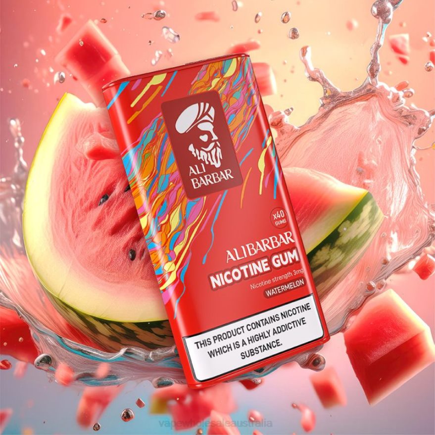 E Cig Wholesale Distributors - Alibarbar Nicotine Gum Watermelon BZ4LD485