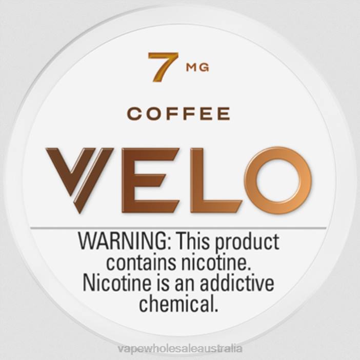 Coffee - e cig wholesale 4DF0R51 VELO Nicotine Pouch 7mg