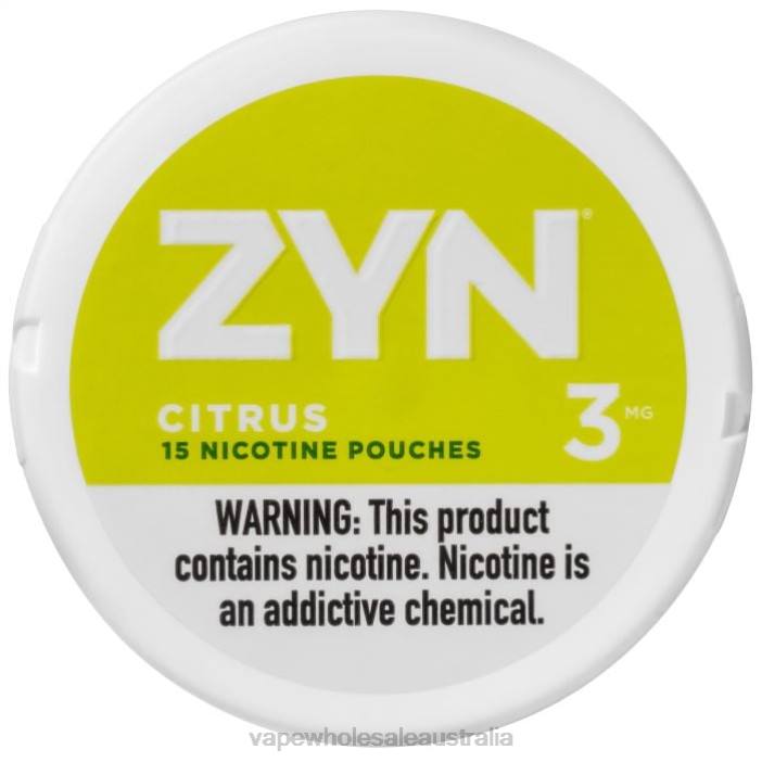 Citrus - vape wholesale aus 4DF0R27 ZYN Nicotine Pouch 3mg